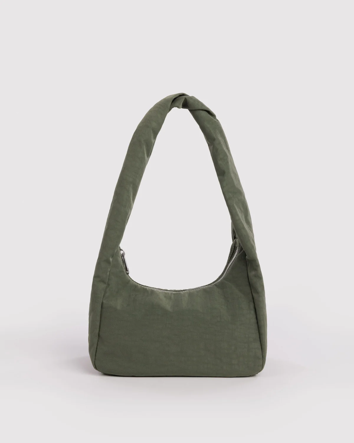 Small Nylon Meringue Bag - Caper