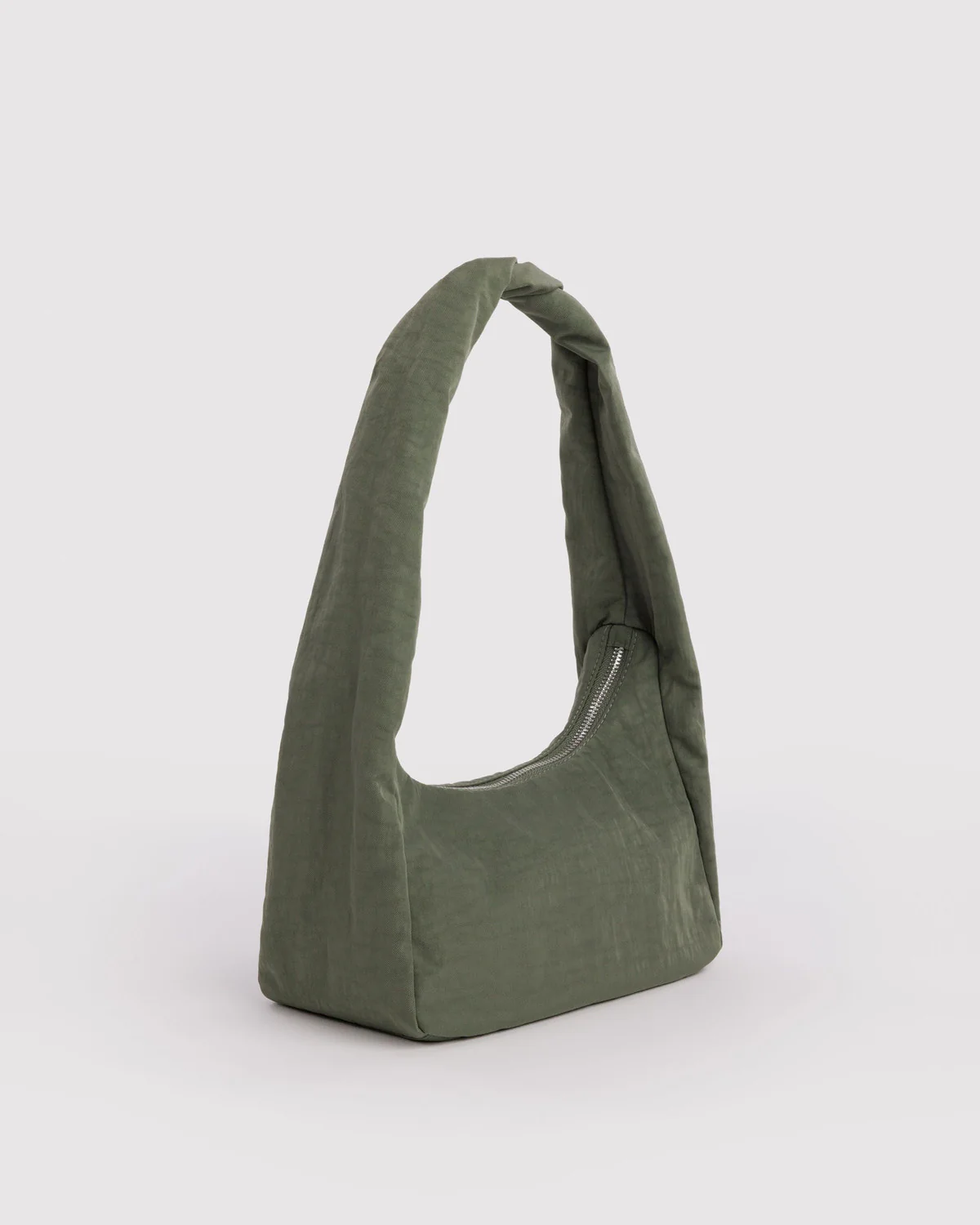 Small Nylon Meringue Bag - Caper - Image 3
