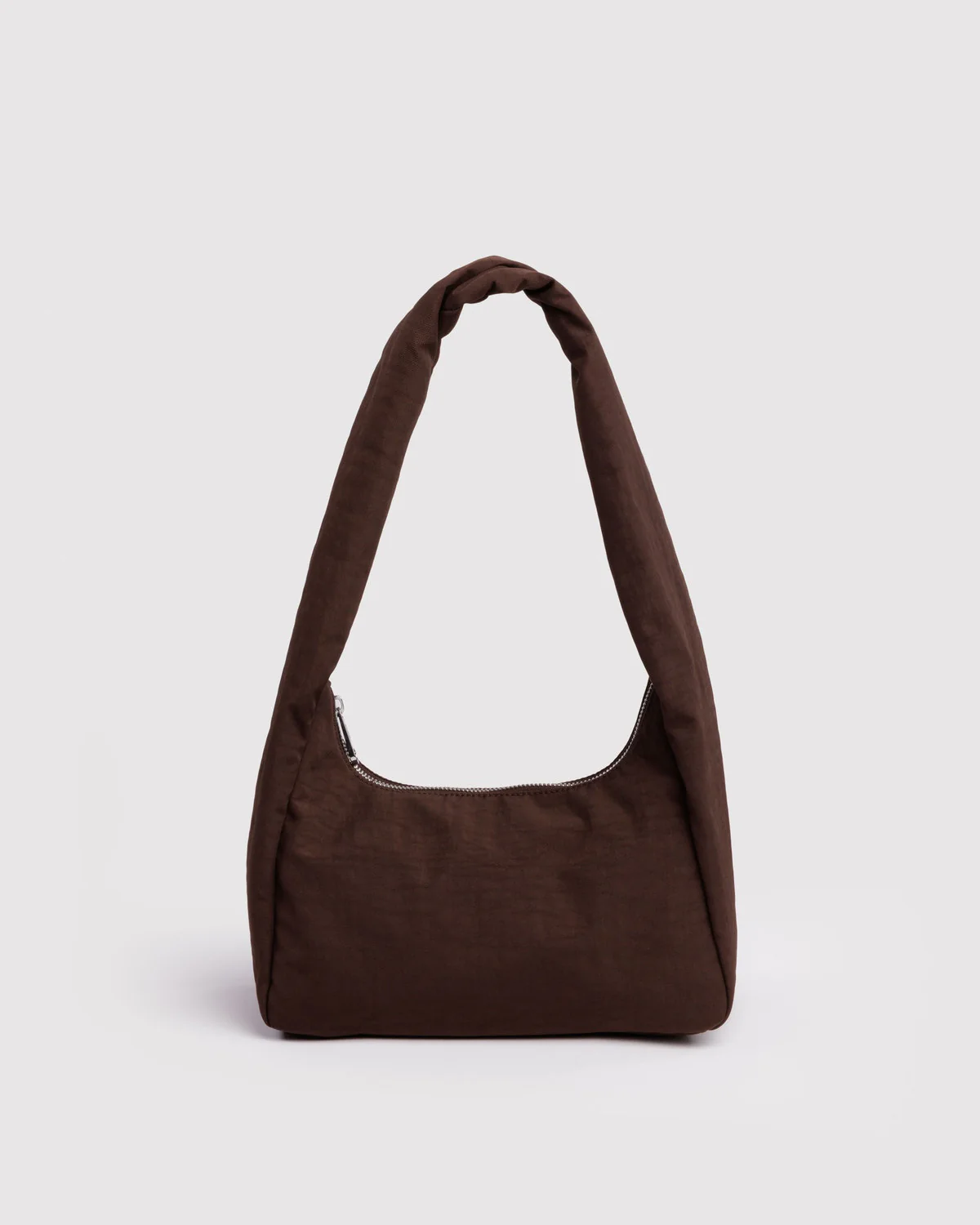 Small Nylon Meringue Bag - Coffee