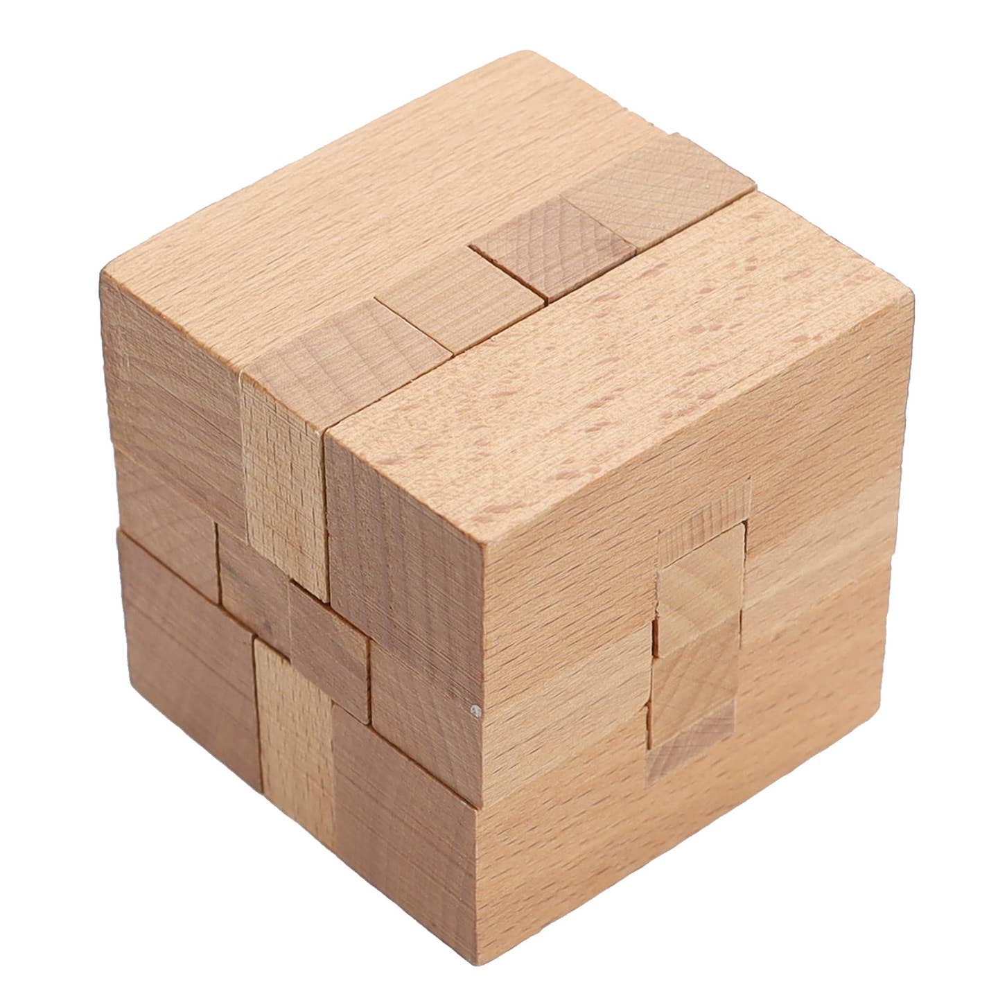 Solid Wood 3D Cube Puzzle - Image 6