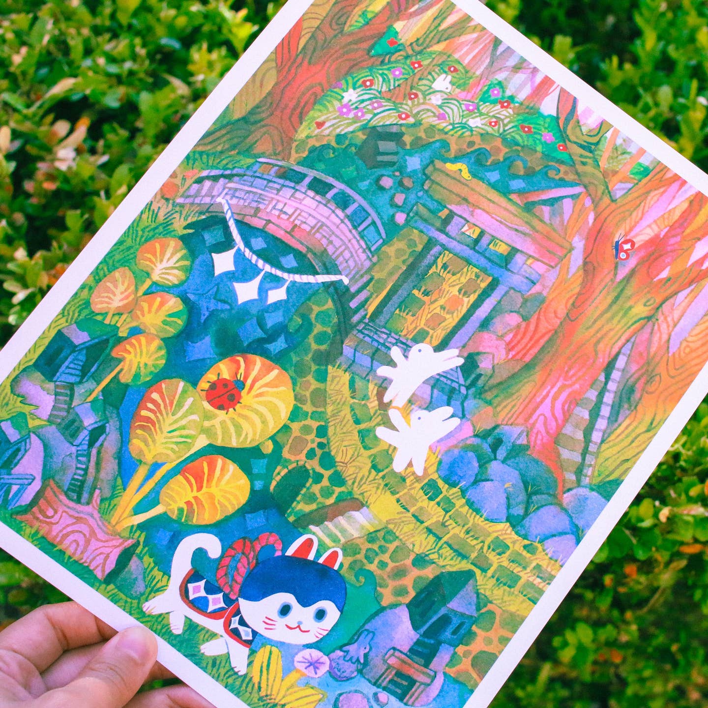 'Somewhere Deep in the Forest' Art Print - Image 2
