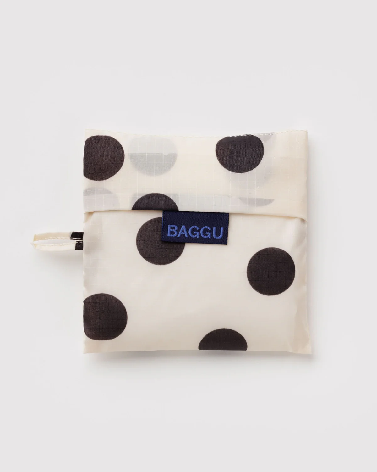 Standard Baggu - Cream and Black Polka Dot - Image 3