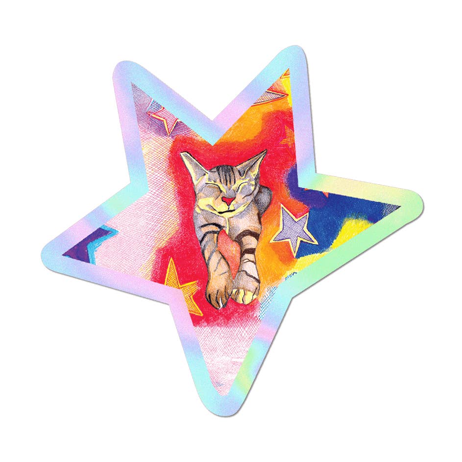Star Kitty Sticker