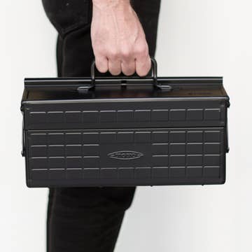 Steel Cantilever Toolbox ST-350 - Red - Image 3