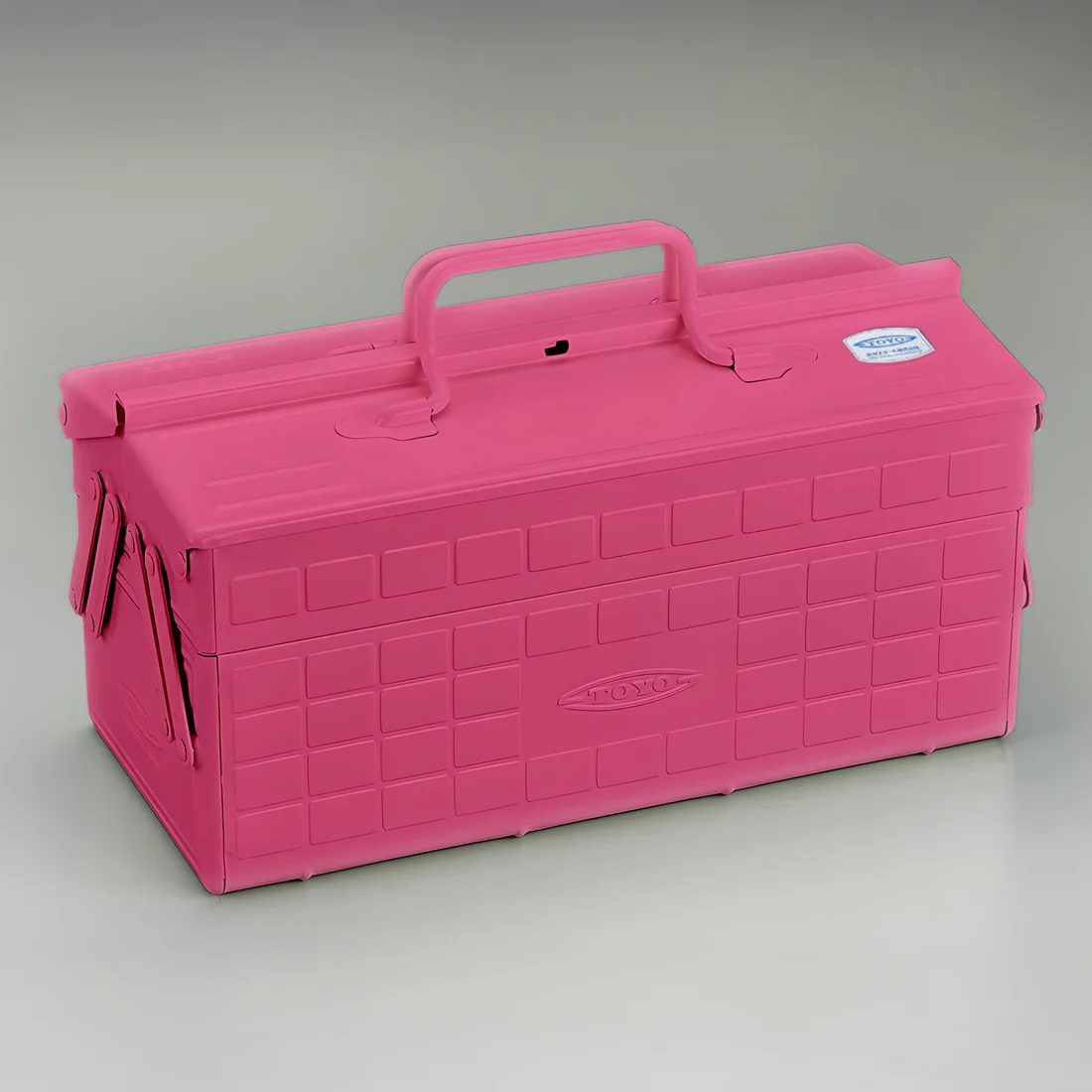 Steel Cantilever Toolbox ST-350 - Shocking Pink