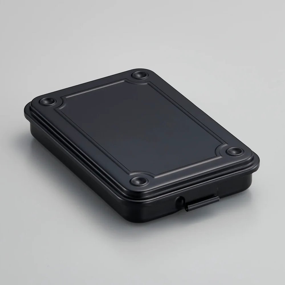 Steel Stackable Storage Box T-152 - Black