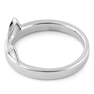 Sterling Silver Cat Ear Ring - Image 4