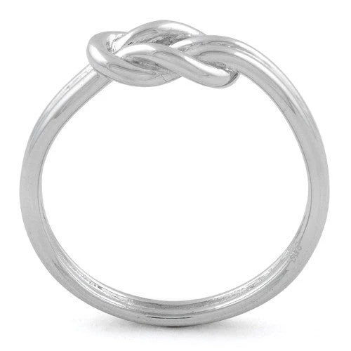 Sterling Silver Reef Knot Ring - Image 3