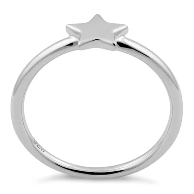 Sterling Silver Star Ring - Image 3