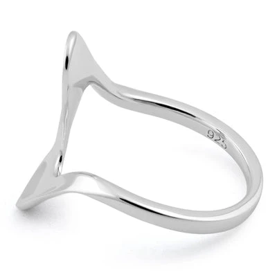 Sterling Silver Wave Ring - Image 3