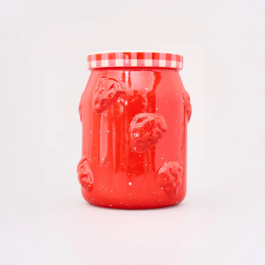 Strawberry Jam Ceramic Vase - Image 2