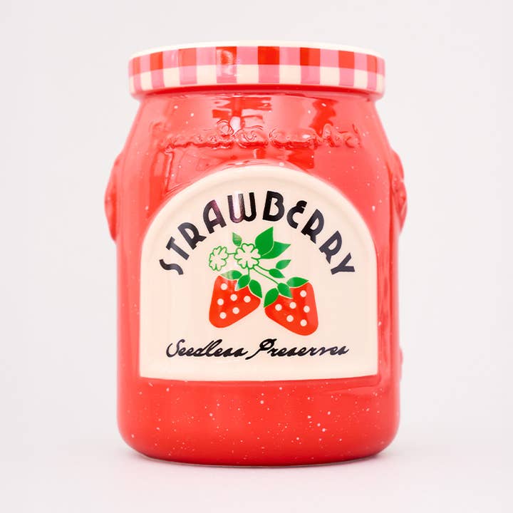 Strawberry Jam Ceramic Vase - Image 4