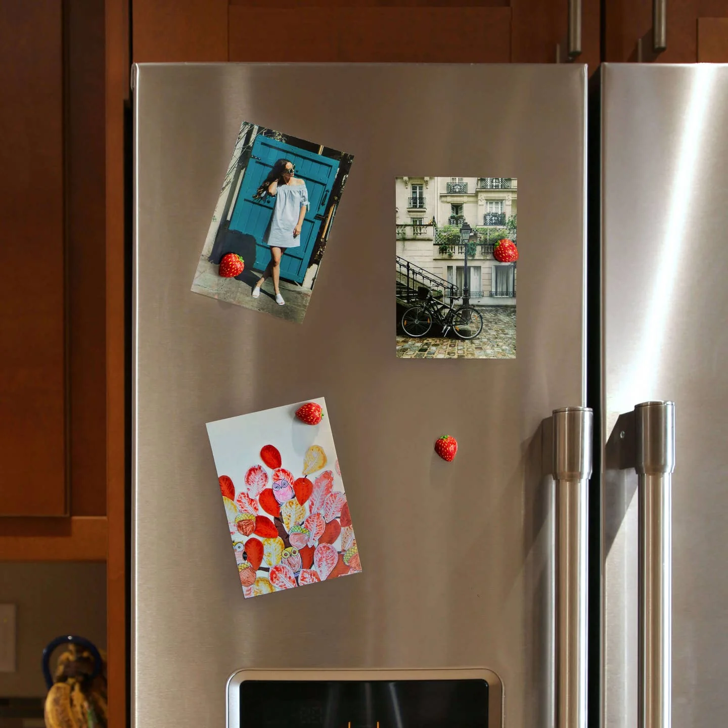 Strawberry Magnets 4-Pack - Image 4