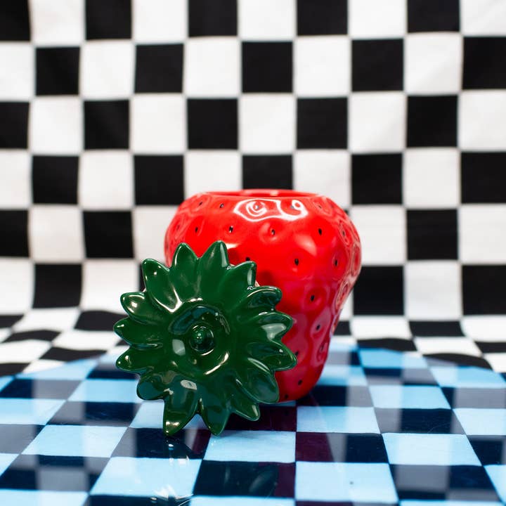 Strawberry Stash Jar - Image 2