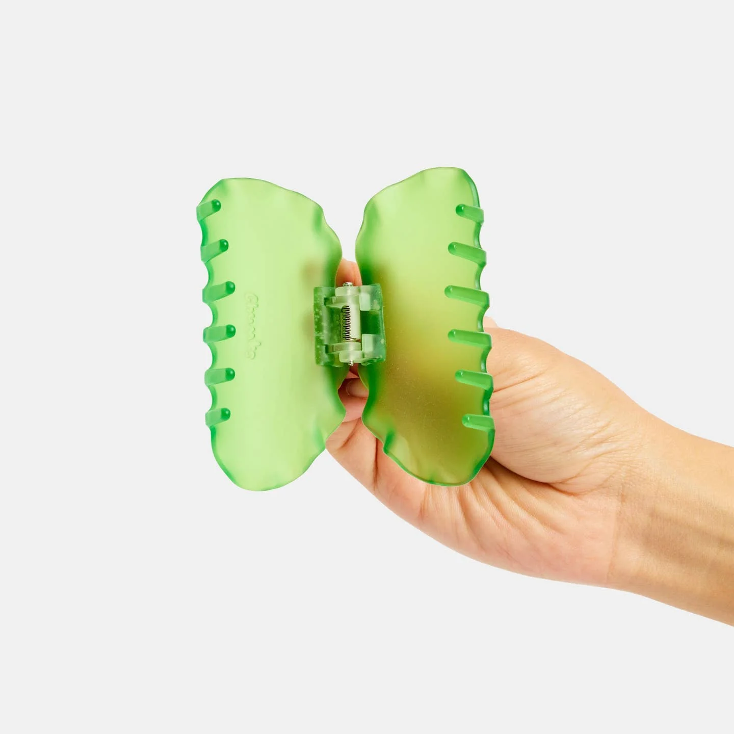 Suki Claw - Green Ruffle - Image 4