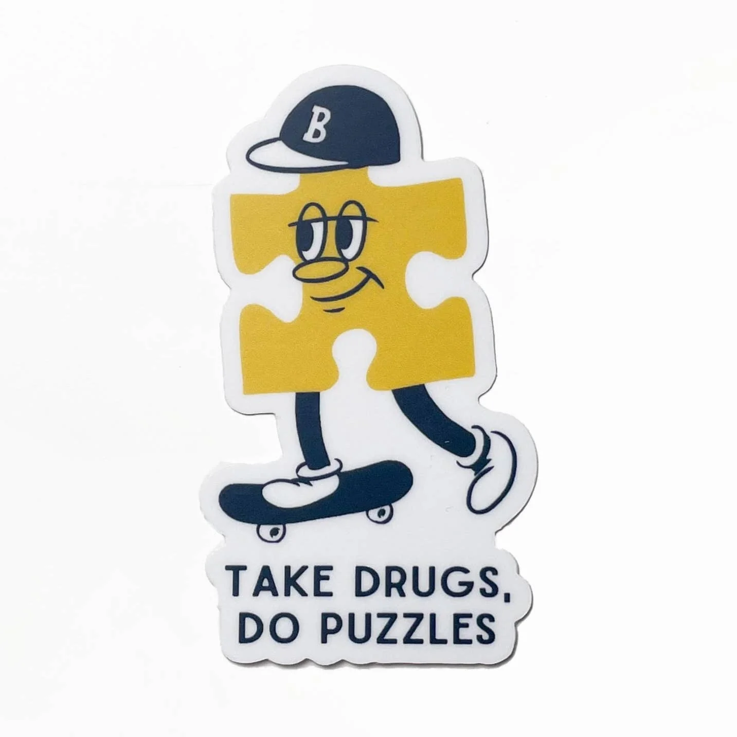 Take Drugs, Do Puzzles Sticker