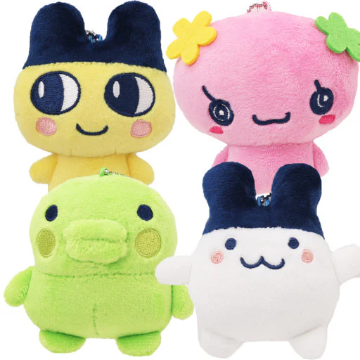 Tamagotchi Plush Keychain