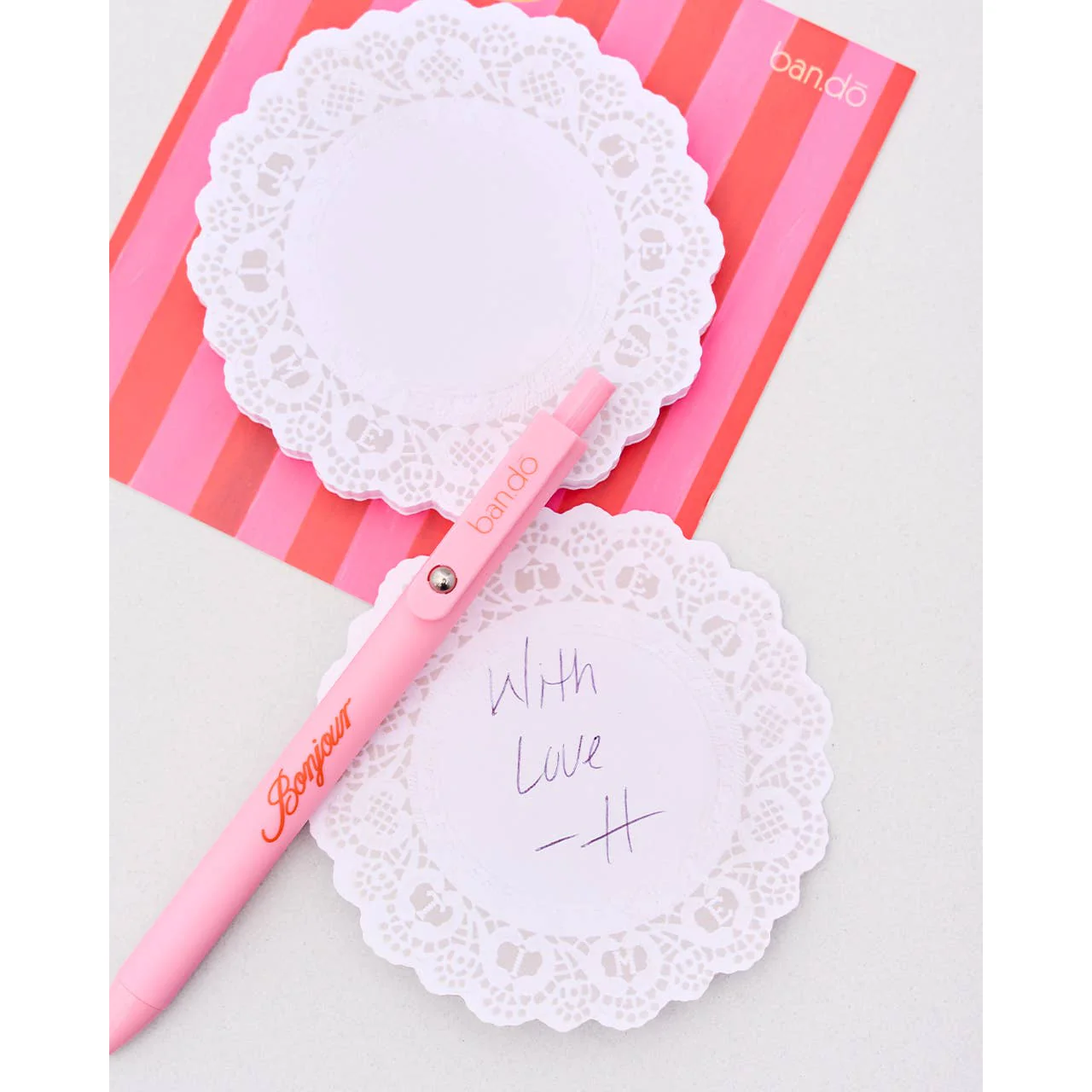 Tea Time Doily Notepad - Image 3