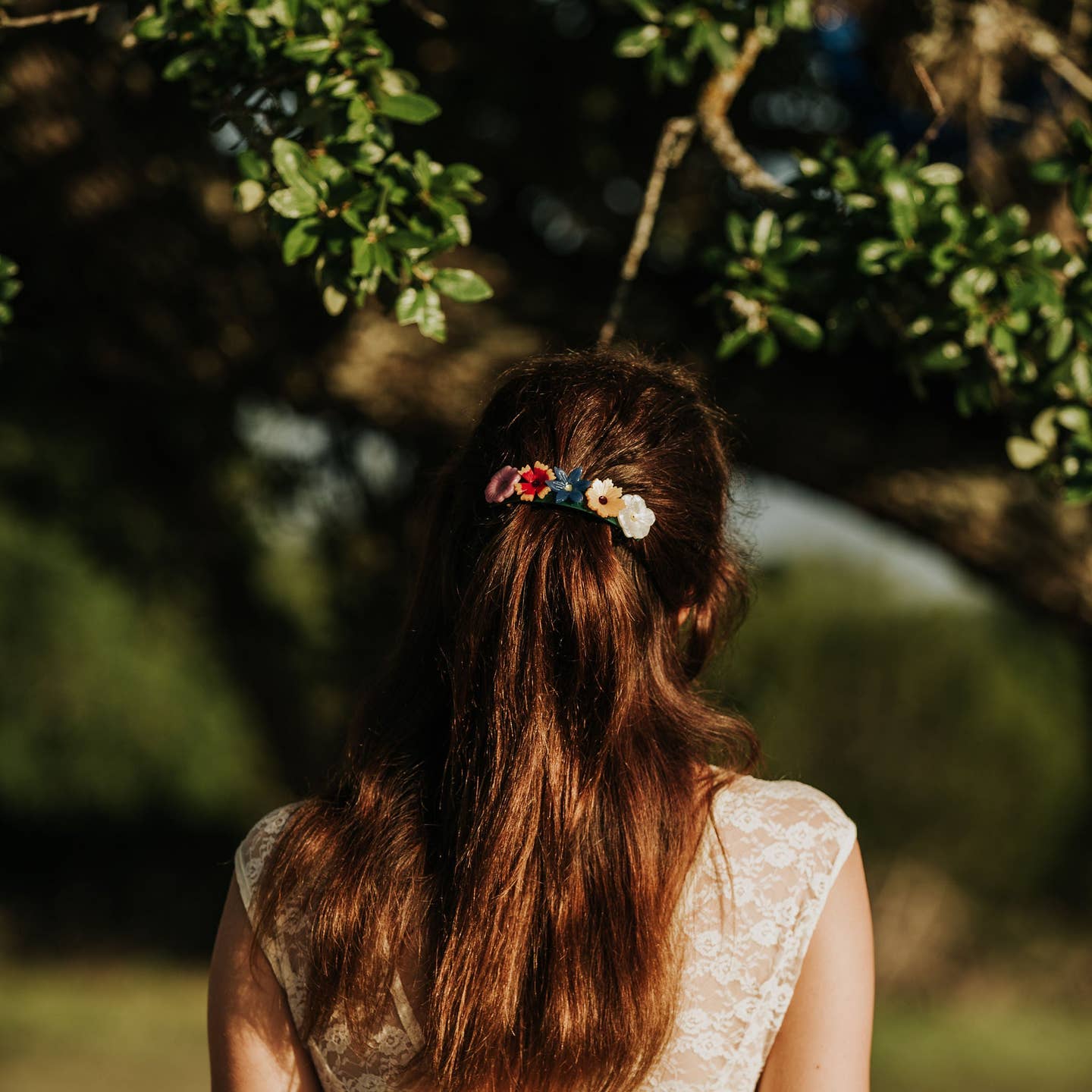 Texas Wildflower Barrette - Image 3