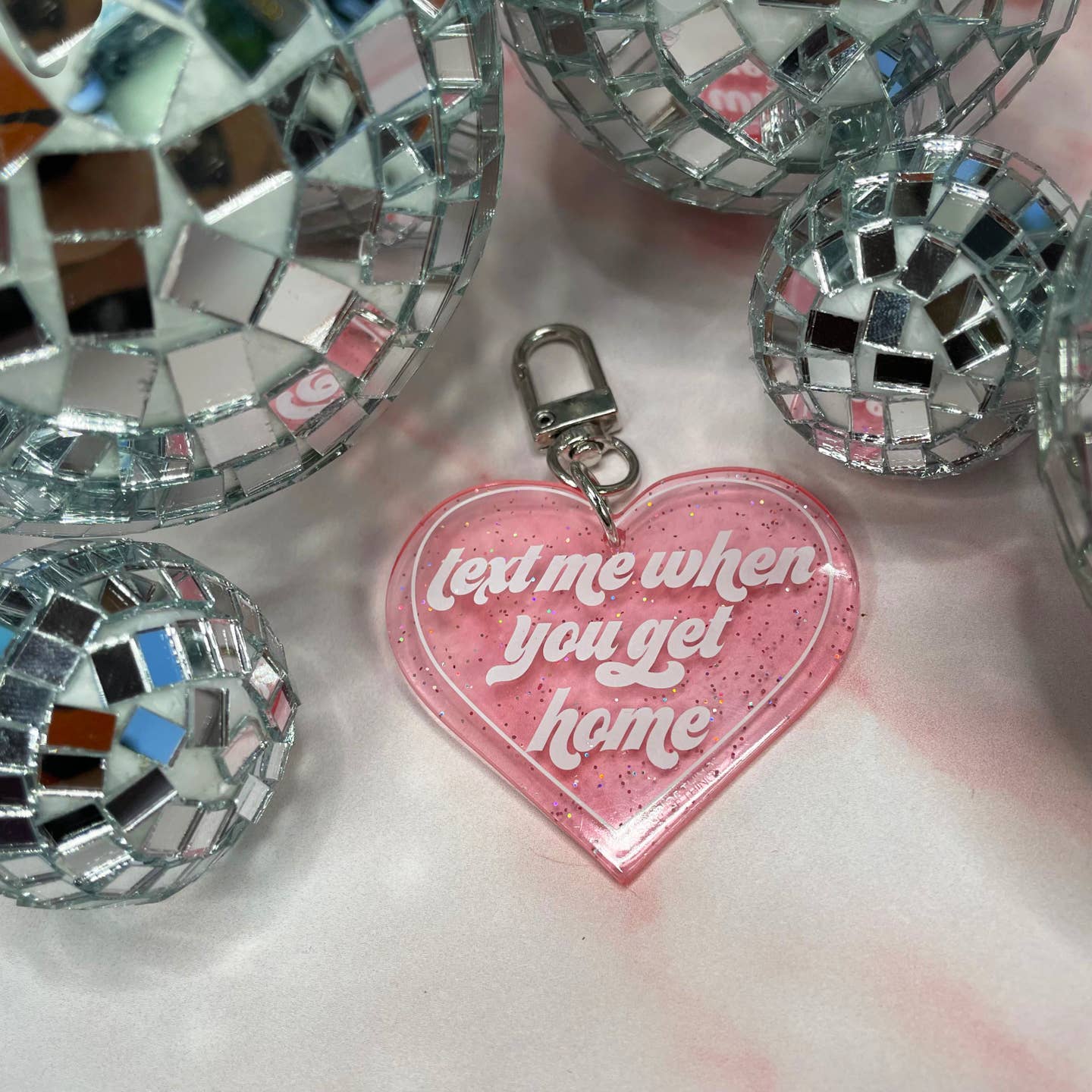 Text Me When You Get Home Keychain - Image 4
