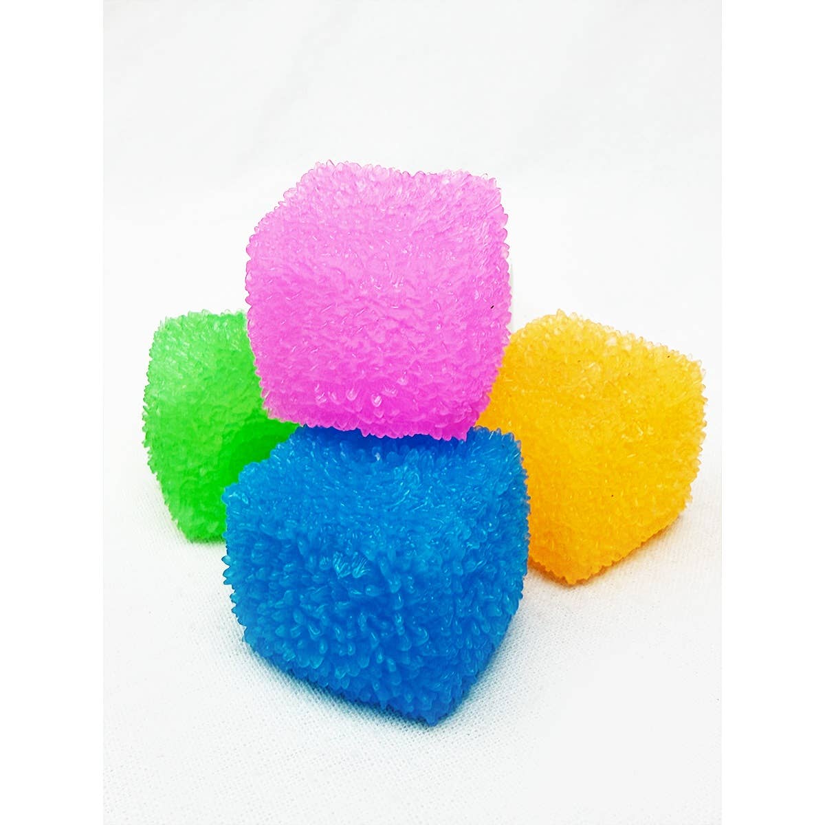 Textured Ice Cube Squishy Toy - Image 2