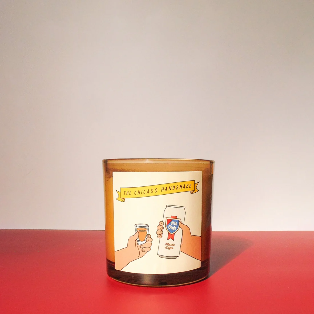 The Chicago Handshake Candle - Image 2