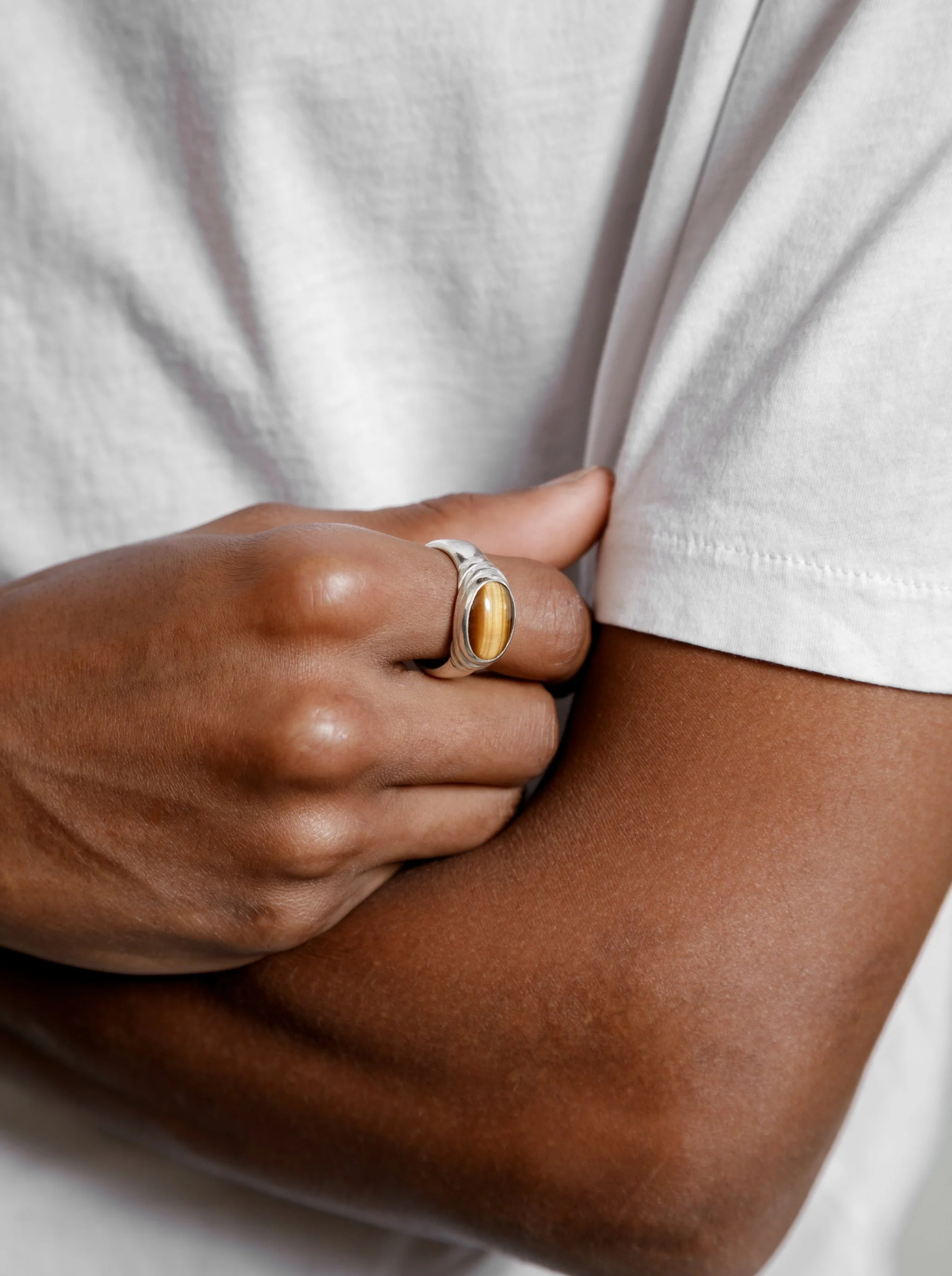 The Column Ring in Sterling Silver - Image 4