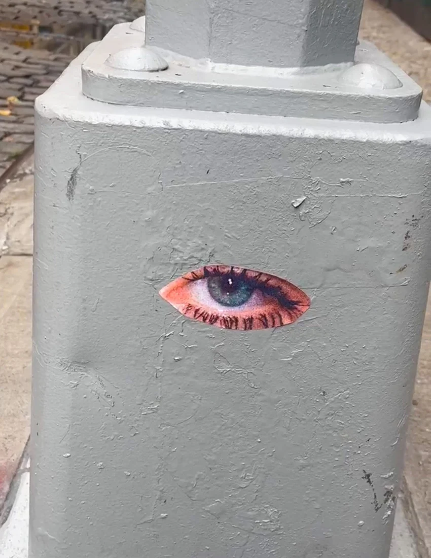 "The Eye" Signature Sticker - Image 3