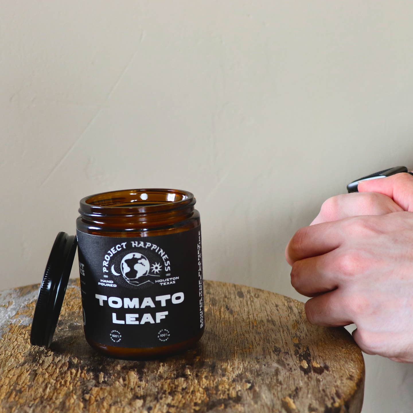 Tomato Leaf - 8 oz. Candle - Image 2