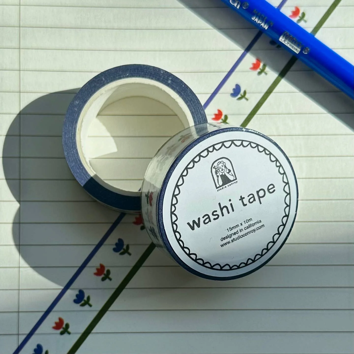 Tulips Washi Tape - Image 2