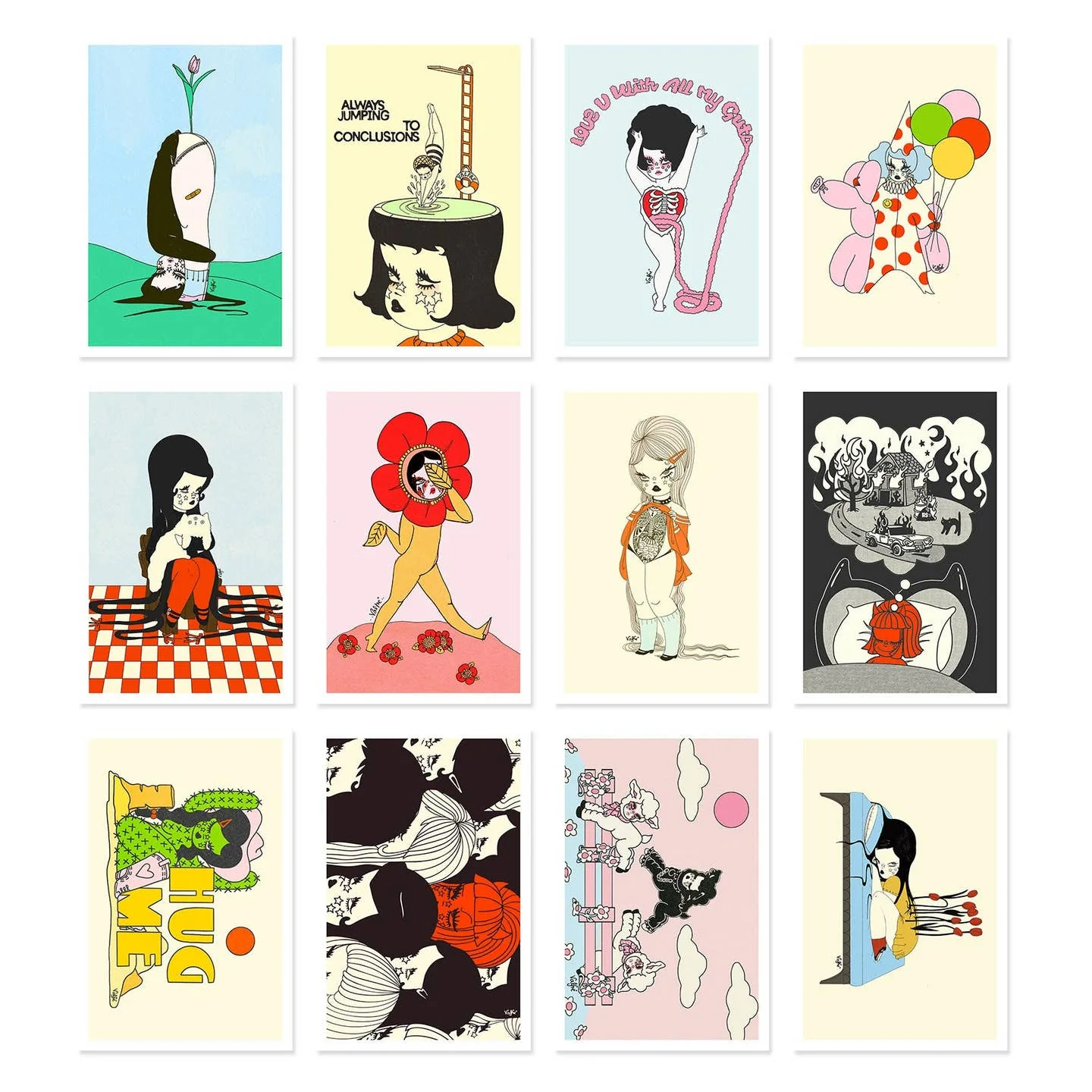 Valfre Postcards - Set of 12 - Image 3