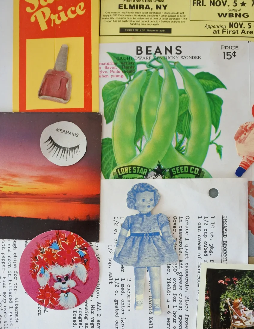Vintage Mystery Collage Kit - Image 4
