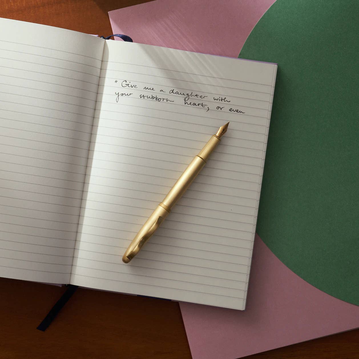 Wave Fountain Pen - Gold - Image 4