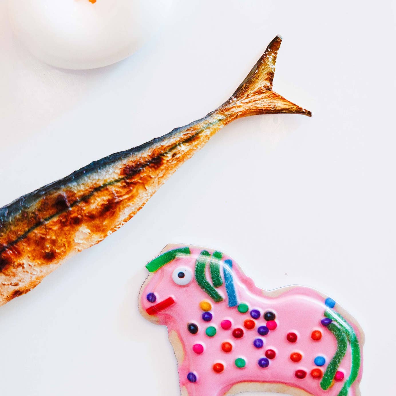 Weird Horse Cookie Magnet - Image 2