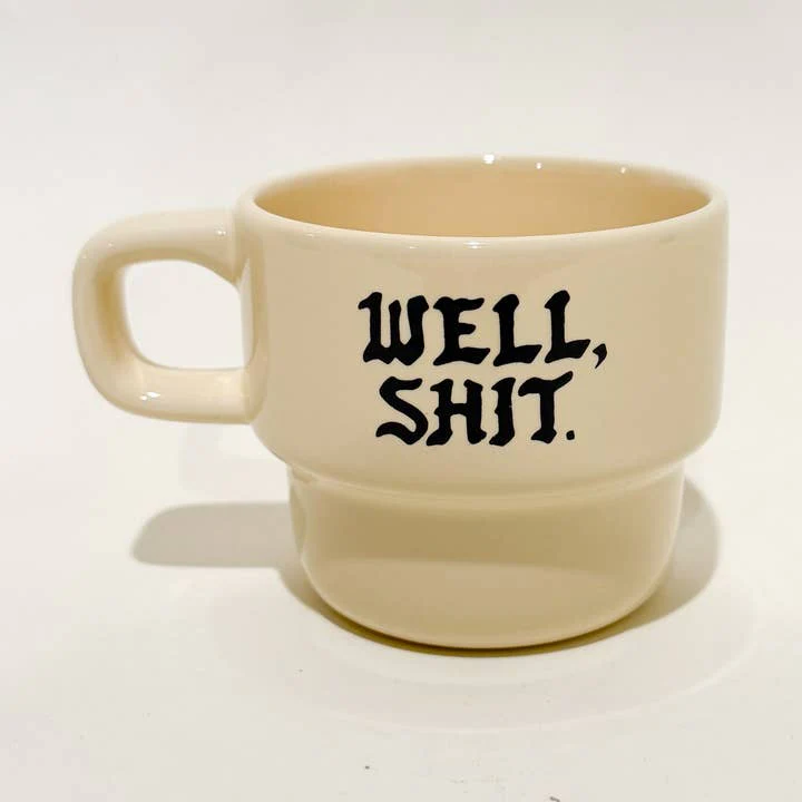 Well, Shit Cappuccino Mug