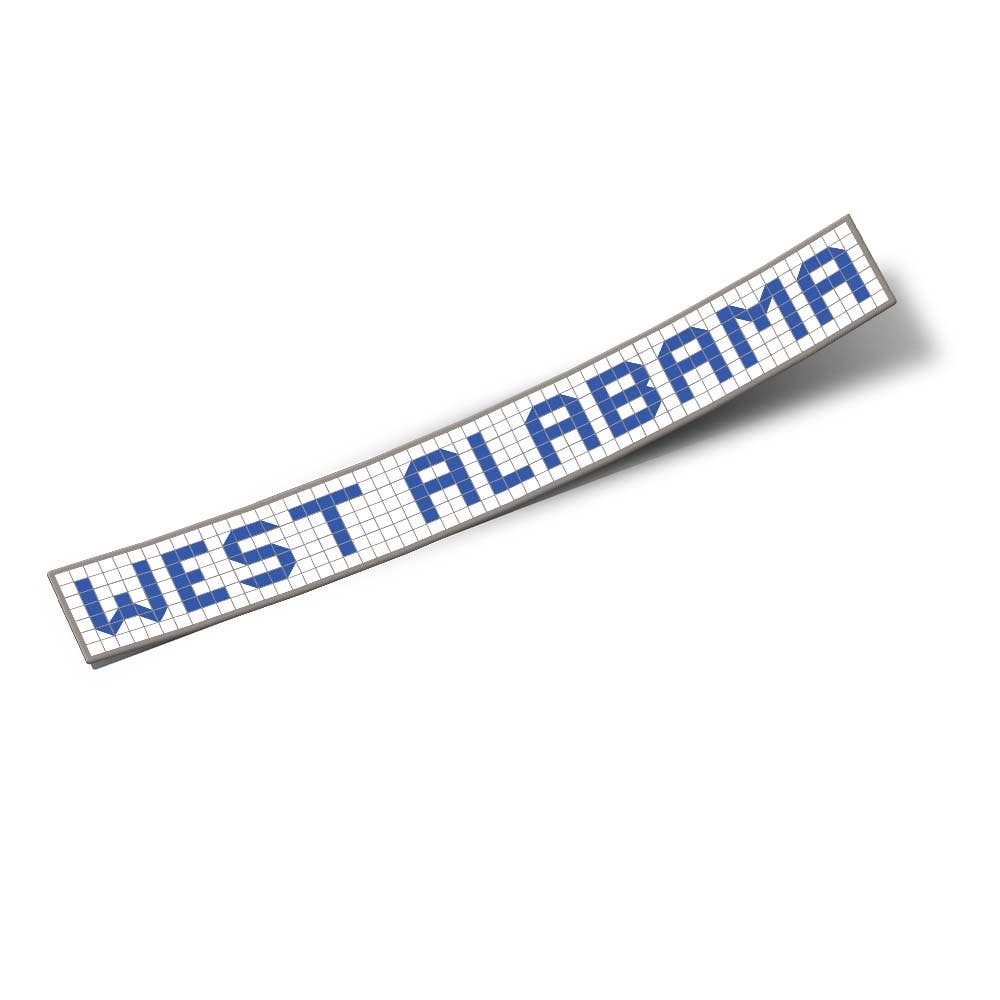 West Alabama Tile Sticker