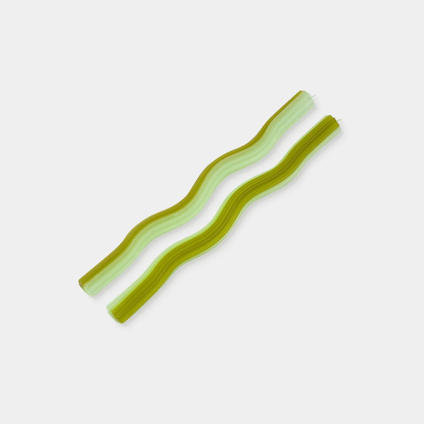 Wiggle Candles 11" - Green (2 Pack) - Image 2
