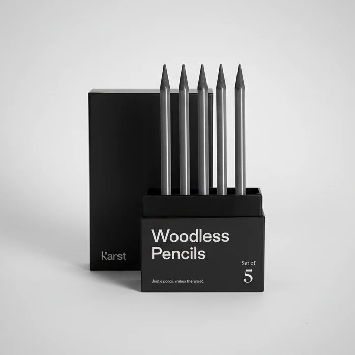 Woodless Graphite Pencils - Set of 5