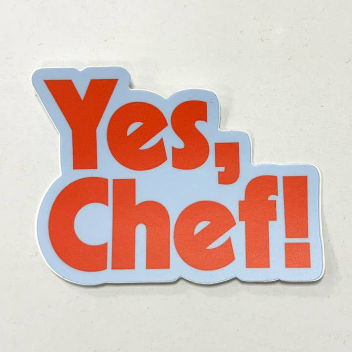 Yes Chef Sticker